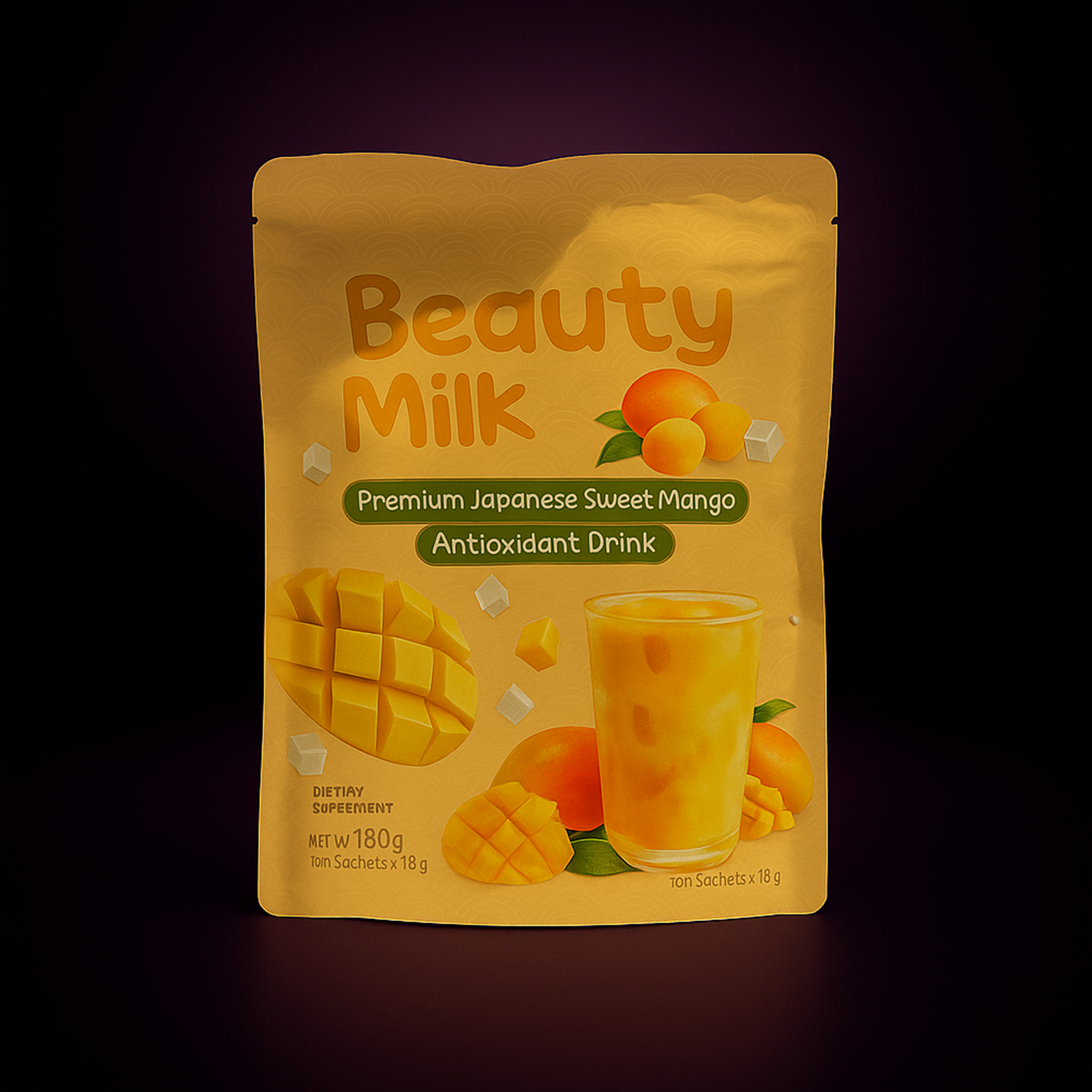 Beauty milk Mango - Lait Antioxydant