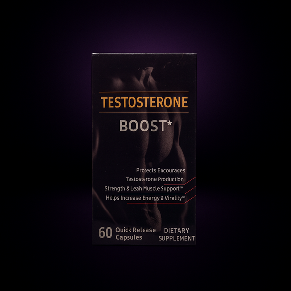 Testosterone Boost - Capsules Énergie & Vitalité Masculine